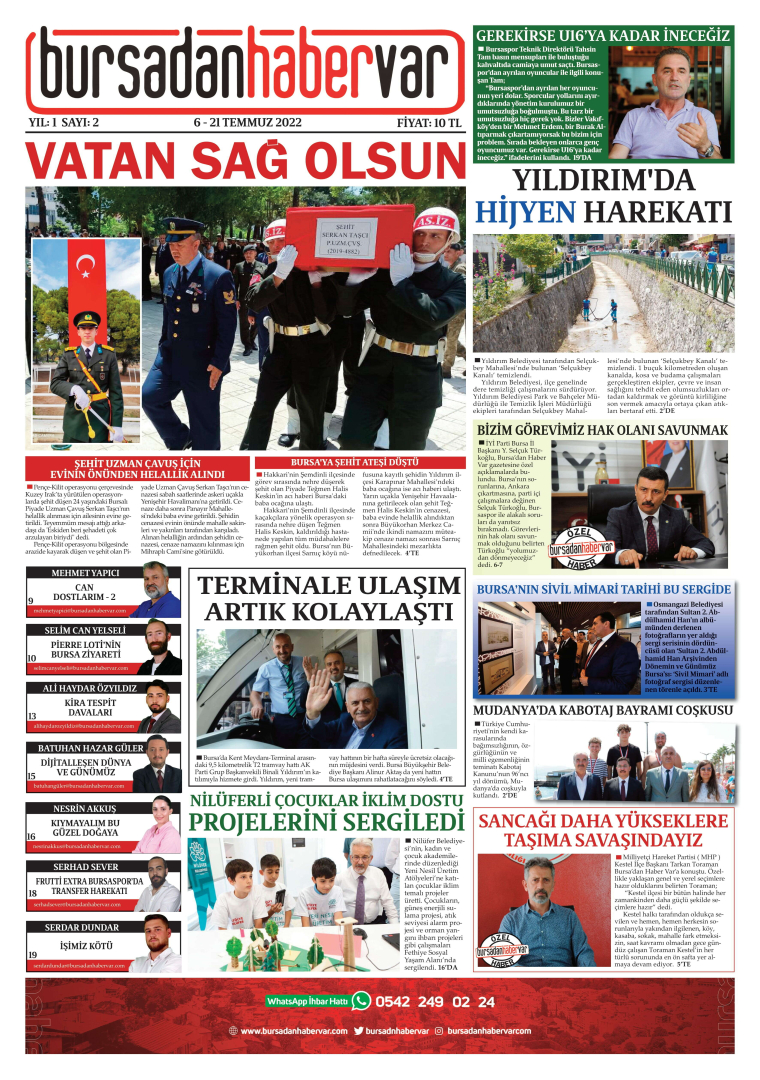 Bursa'dan Haber Var Gazetesi - 2. Sayı