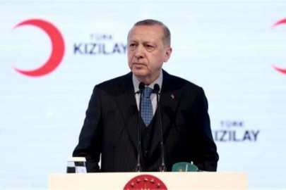 Erdoğan'dan Kızılay açıklaması