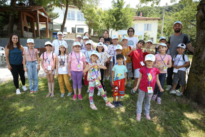 Nilüferli çocuklar  Doğa ve Bilim Yaz Okulunda