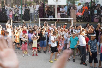 Yıldırım'da sokaklar çocuk sesleriyle şenlendi