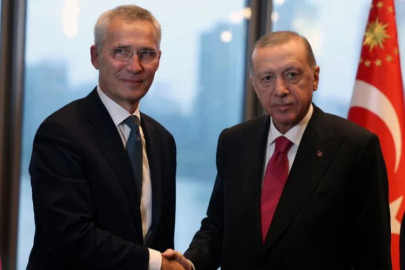 Cumhurbaşkanı Erdoğan Stoltenberg'i kabul etti