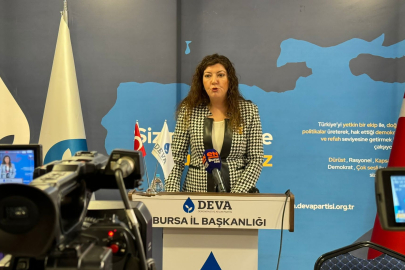 DEVA Partisi Nilüfer Belediye Başkan Adayı Nilüfer Akçakoca Demir projelerini anlattı
