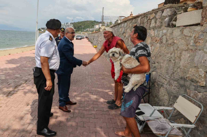 Vali Demirtaş sahil denetimlerini sürdürüyor