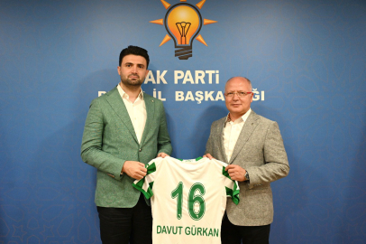 Bursaspor'dan Davut Gürkan'a ziyaret