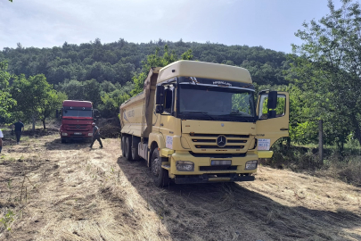 Osmangazi’de kaçak hafriyat dökenlere ceza