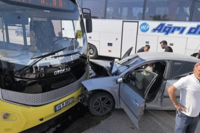 Bursa'da zincirleme kaza: 2 yaralı