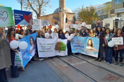 Organ Bağışı haftası etkinlikleri yürüyüşle başladı