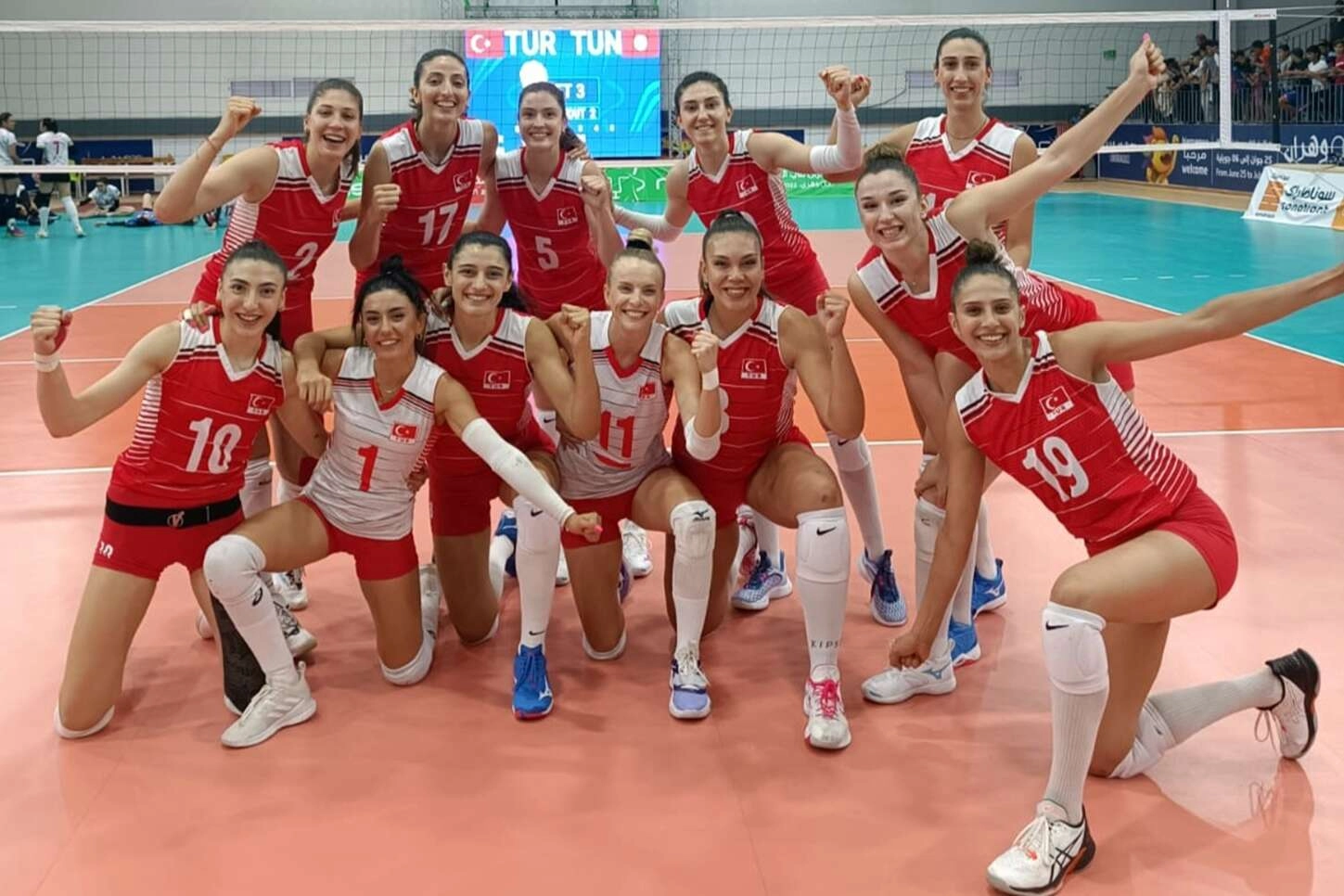 Kadın Milli Voleybol Takımı yarı finalde