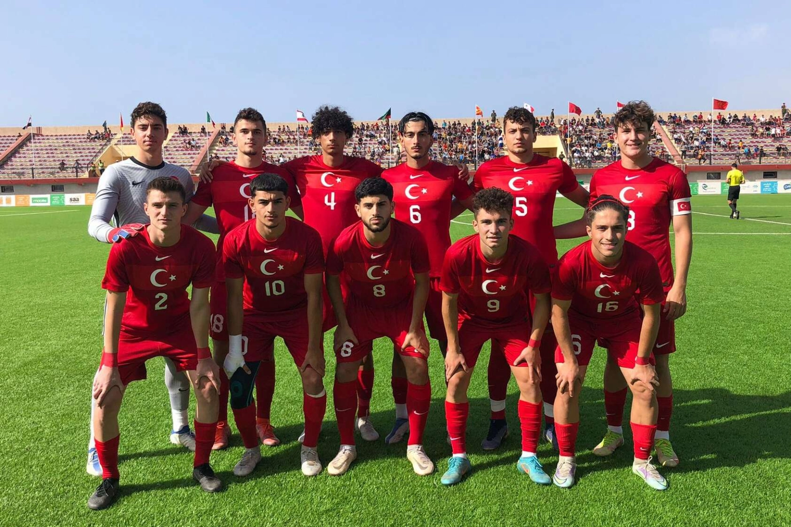 U18 Futbol Milli Takımı, 19. Akdeniz Oyunları'nda yarı finale yükseldi