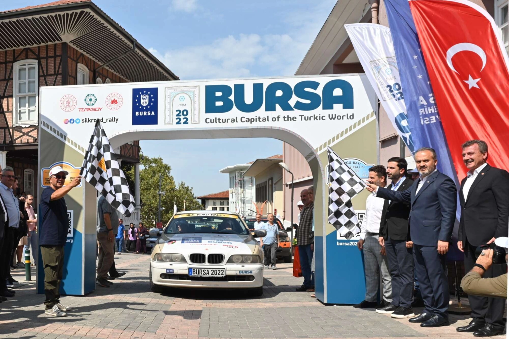 ‘Tuna’dan Orhun’a İpek Yolu Rallisi’ Bursa etabı başladı