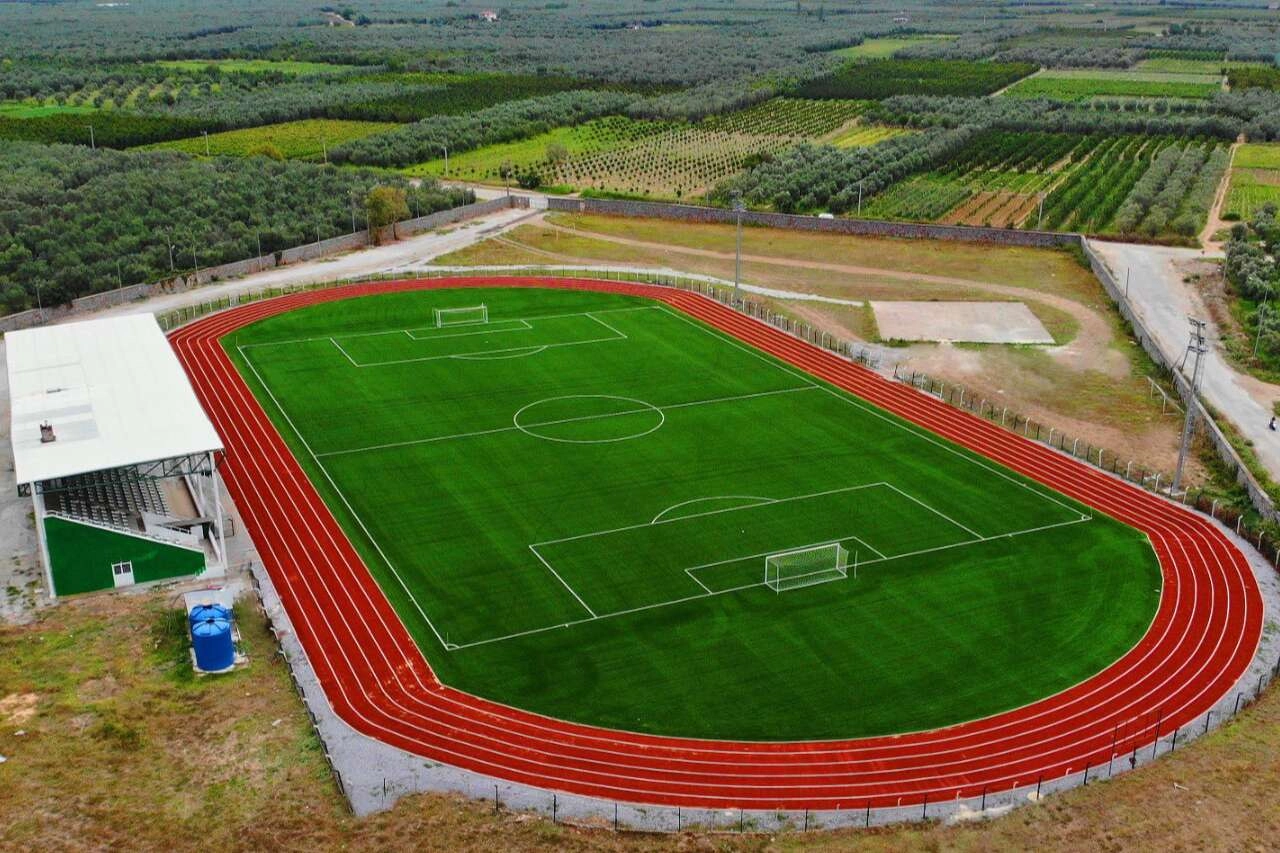 İznik Stadyumu göz kamaştırıyor