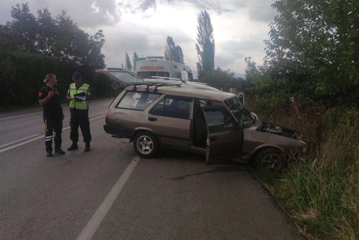 Hatalı dönüş kazaya neden oldu