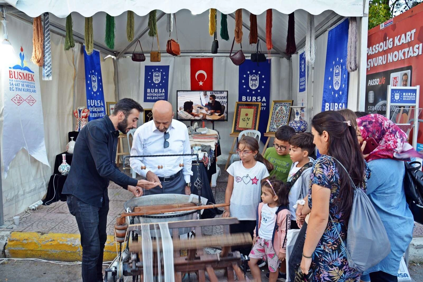 BUSMEK, tanıtım turunda