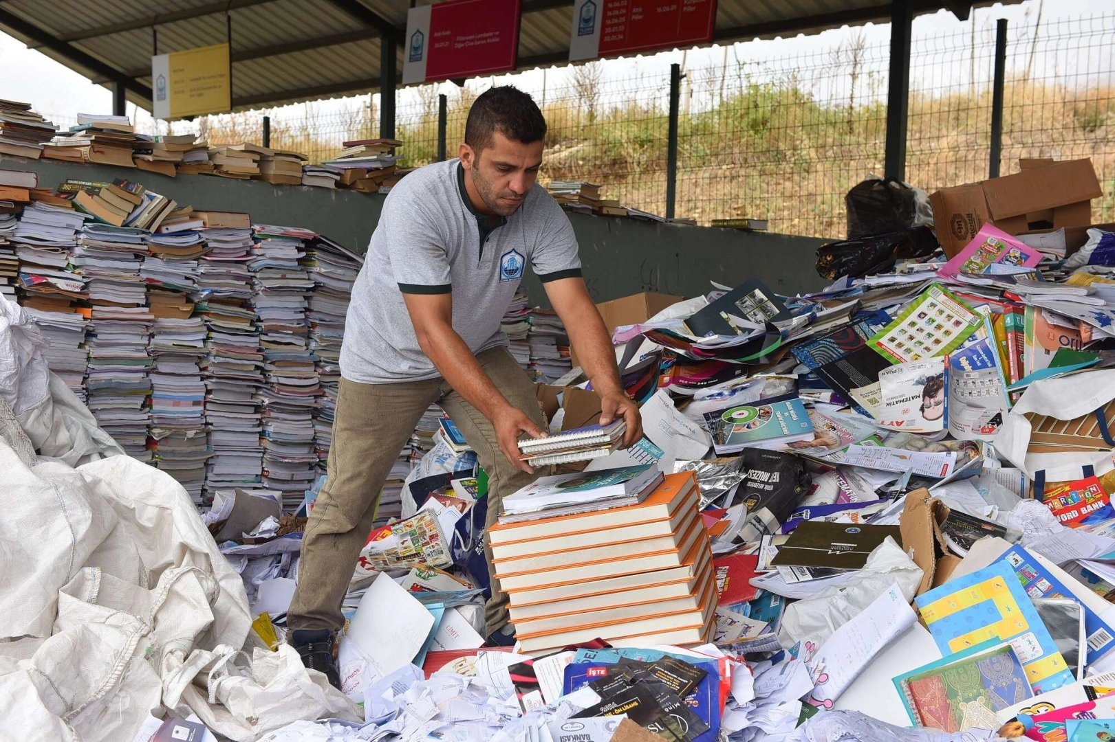 Yıldırım’da 1 haftada 50 ton kullanılmış kitap toplandı