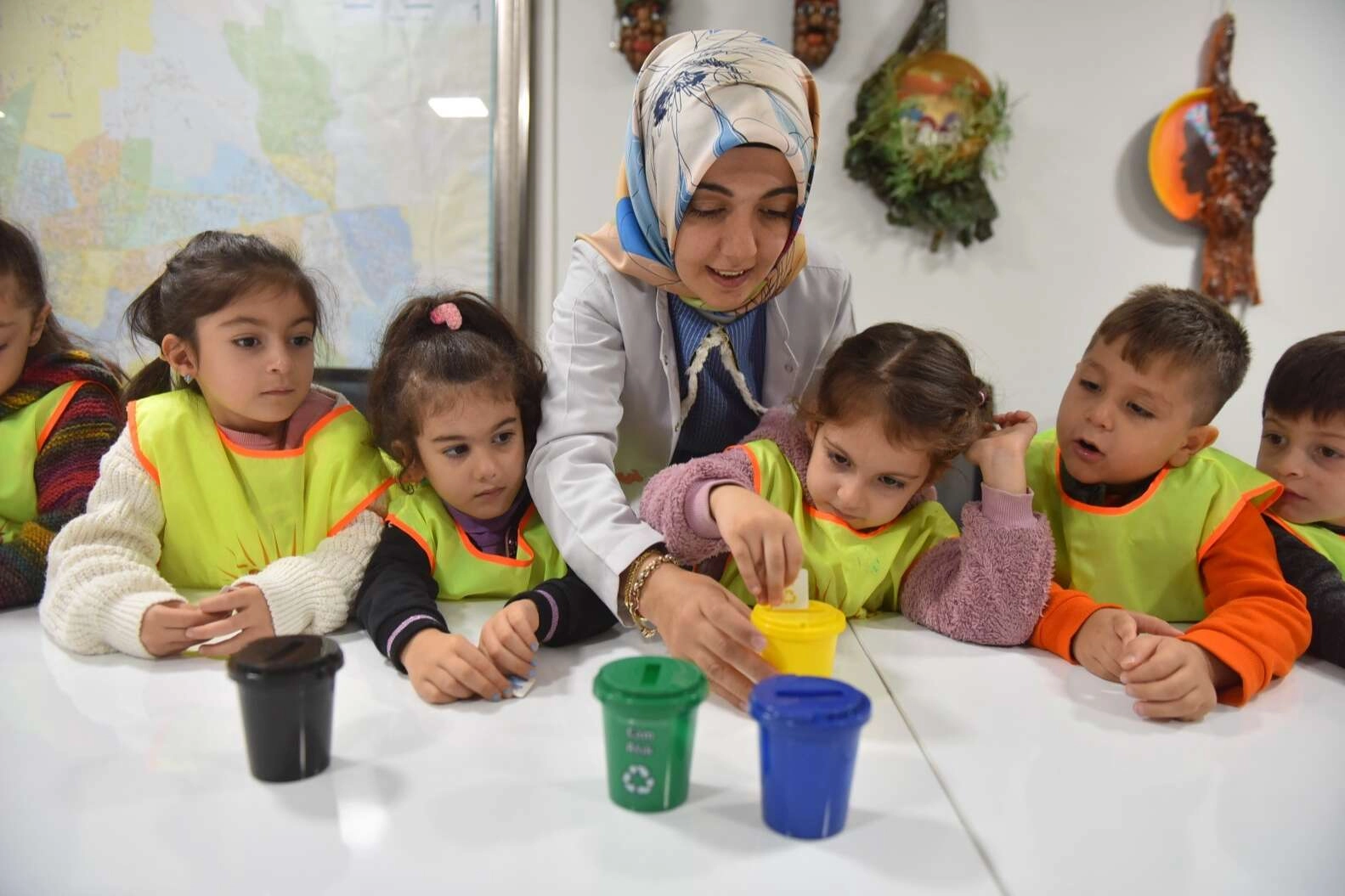 Yıldırım Belediyesi’nden miniklere çevre dersi