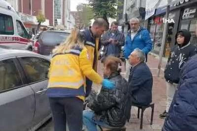 Bursa'da sara nöbeti geçiren sürücü park halindeki araçlara çarptı