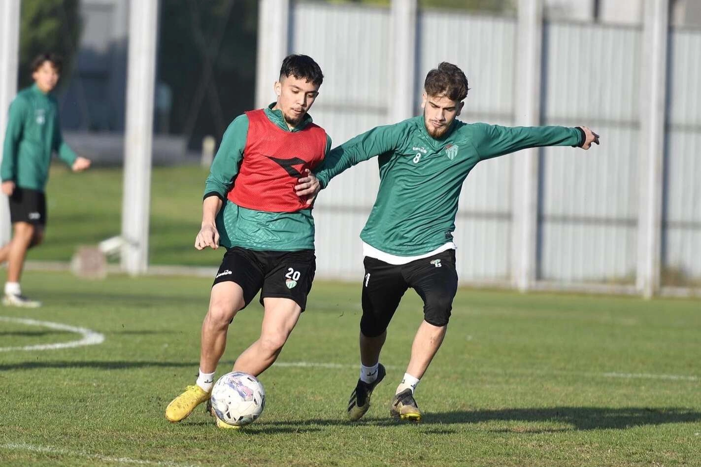 Bursaspor’da Düzcespor maçı hazırlıkları devam ediyor