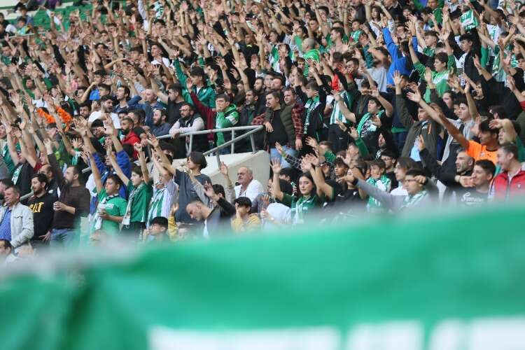 Bursaspor-Düzcespor (FOTO GALERİ)