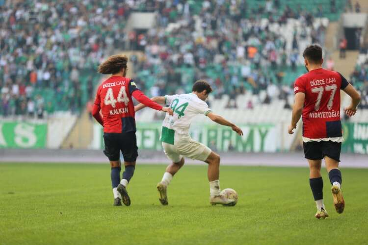 Bursaspor-Düzcespor (FOTO GALERİ)