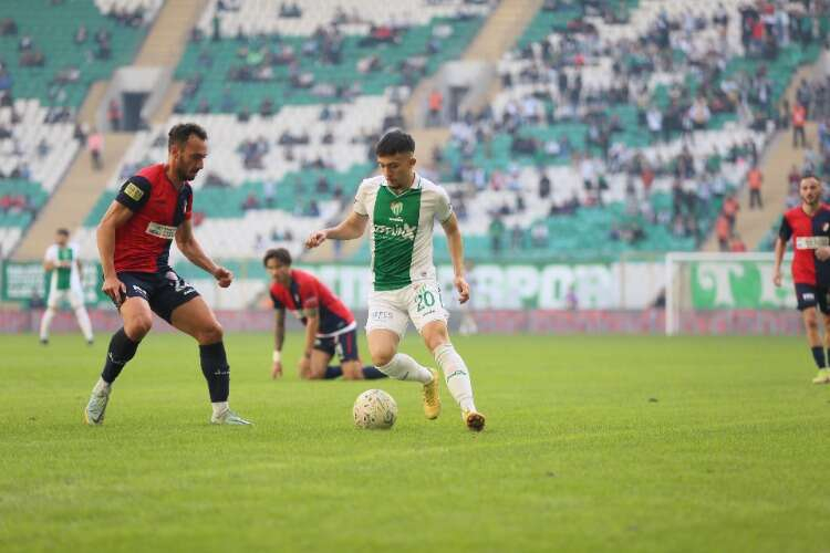 Bursaspor-Düzcespor (FOTO GALERİ)