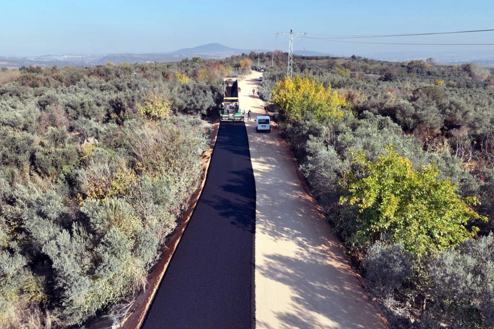 Tarihi Gölyazı yolu yenileniyor