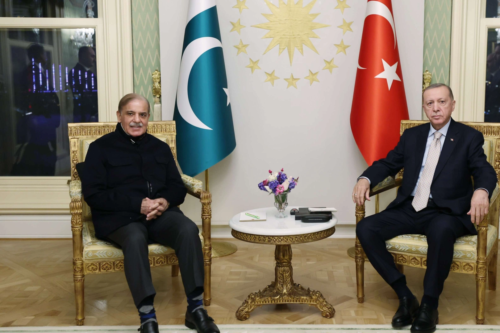 Cumhurbaşkanı Erdoğan, Pakistan Başbakanı ile görüşme gerçekleştirdi