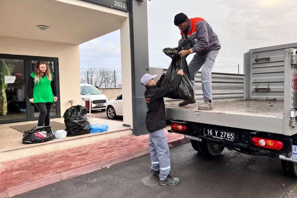 İnegöl'de 1 yılda toplanan pil 2 günde toplandı