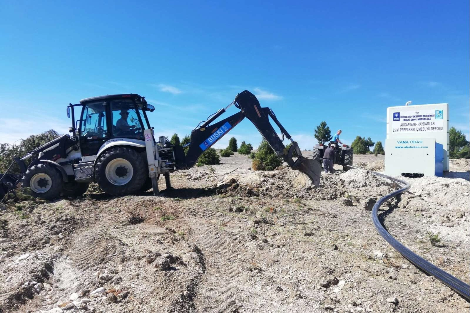 Bursa'da kırsal mahallelerde tankerle su taşımaya son