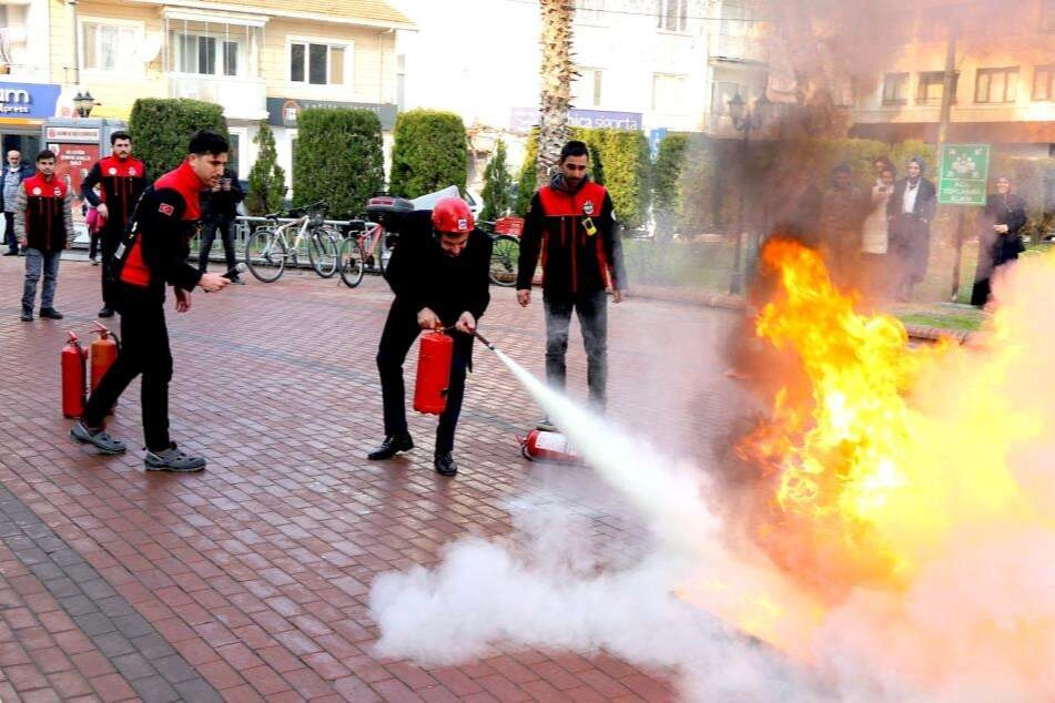 Gürsu Belediyesi'nde tatbikat