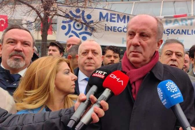 Muharrem İnce'den 6'lı masaya eleştiri: ''Sekretarya bir Cumhurbaşkanı istiyorlar''