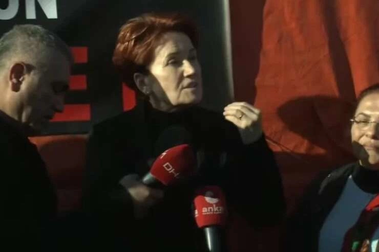 Akşener Kahramanmaraş'ta... Yangın söndürmek için buradayız