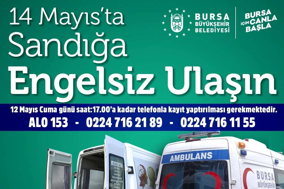 Bursa’da oy kullanmaya engel yok