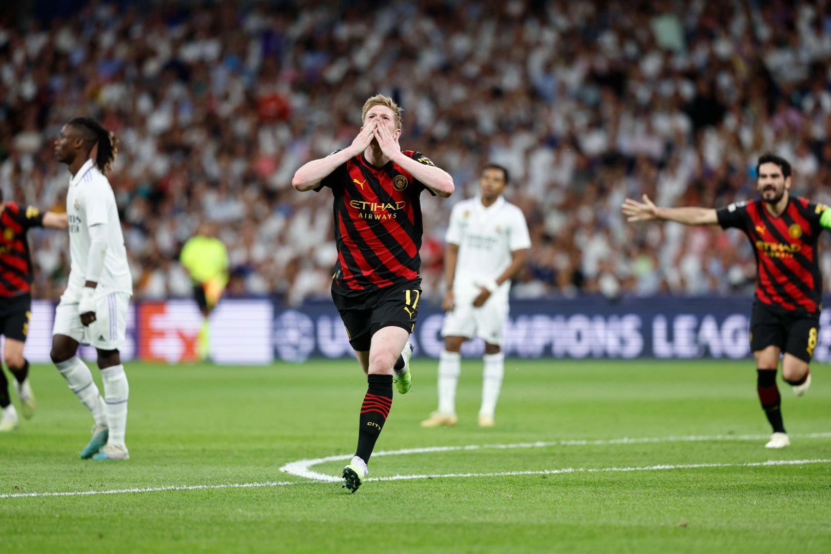 UEFA Şampiyonlar Ligi: Real Madrid: 1 - Manchester City: 1