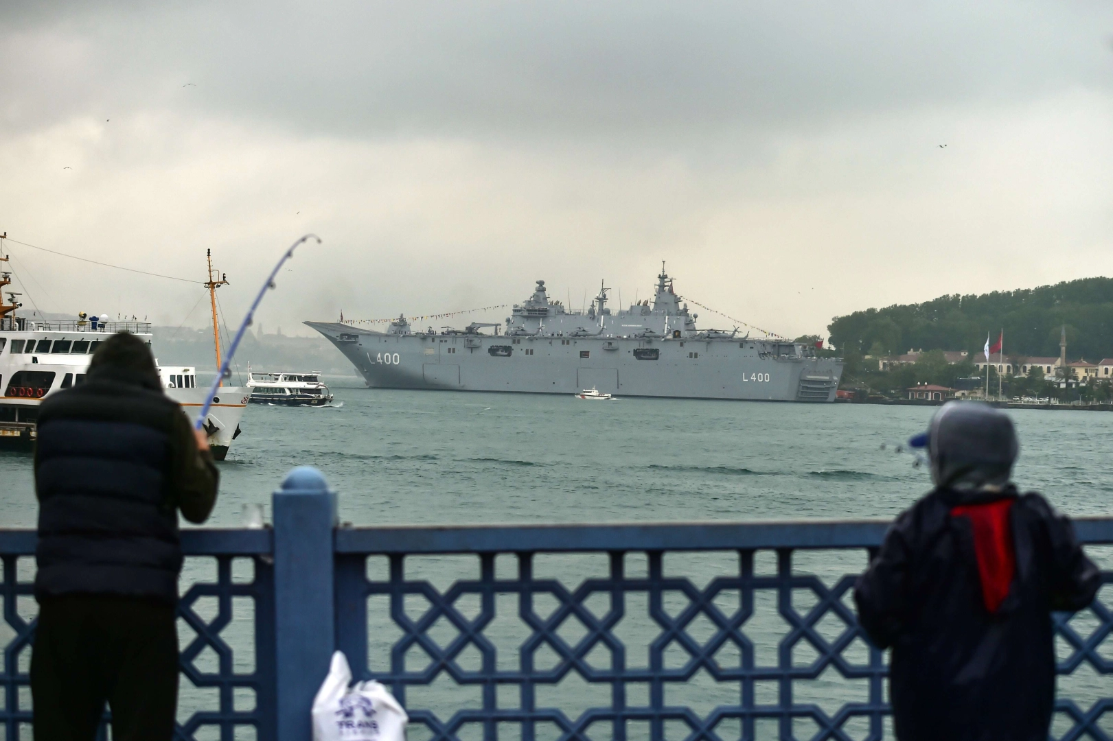 TCG Anadolu yeniden İstanbul'da