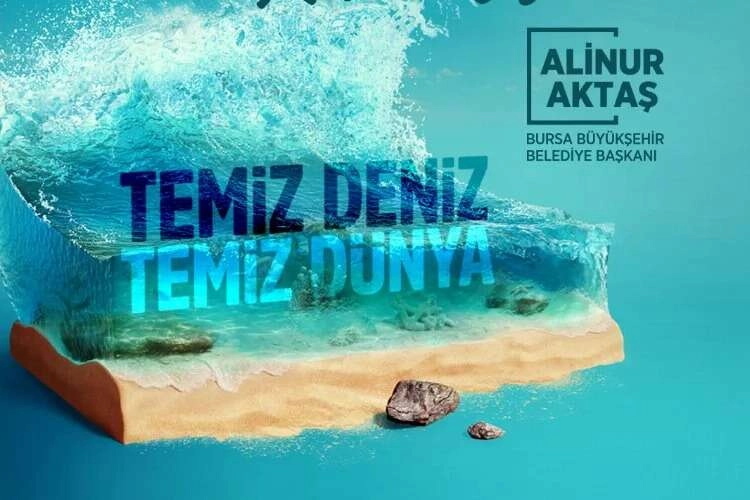 Bursa'dan ‘Temiz Deniz, Temiz Dünya’ farkındalığı