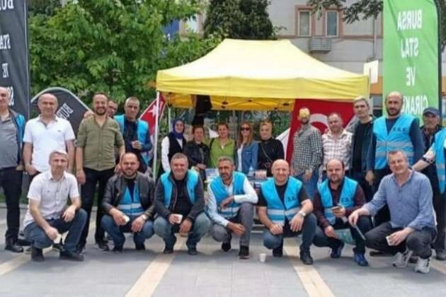 Bursa'da staj ve çıraklık mağdurları toplandı