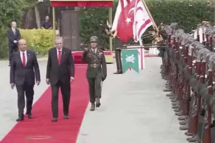 Cumhurbaşkanı Erdoğan'ın ilk ziyareti KKTC'ye