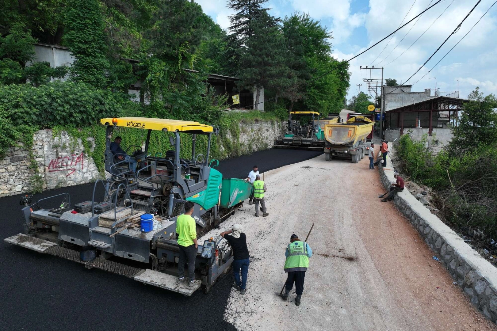 Uludağ Yolu bayrama hazırlanıyor