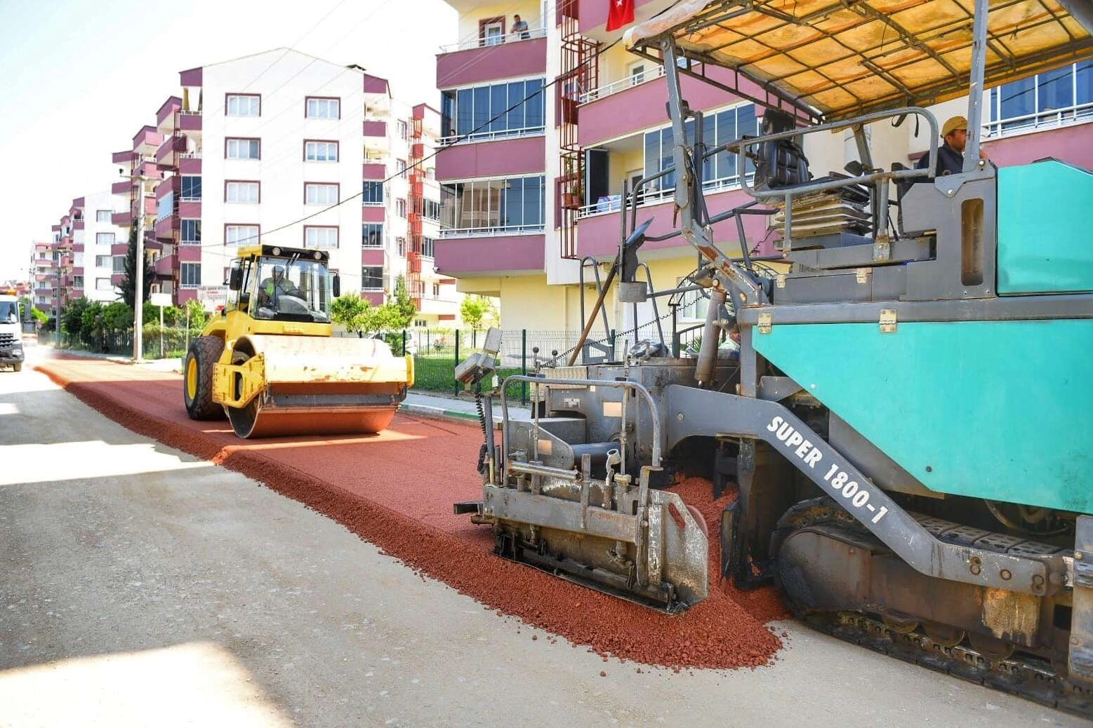 Yenişehir'de sokak ve caddeler yenileniyor