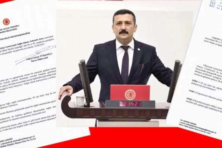 İYİ Parti Bursa Milletvekili Türkoğlu'ndan TBMM'ye iki önerge