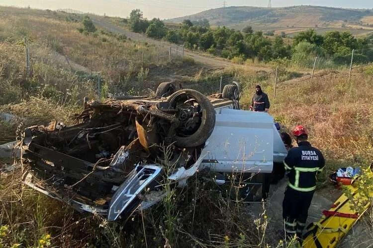 Karacabey otoyolda trafik kazası