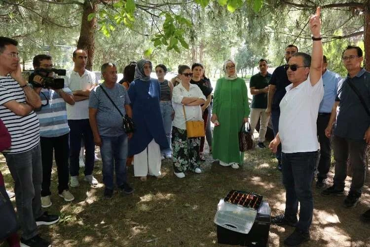 Bursa'da teknik personele zirai mücadele aletleri eğitimi