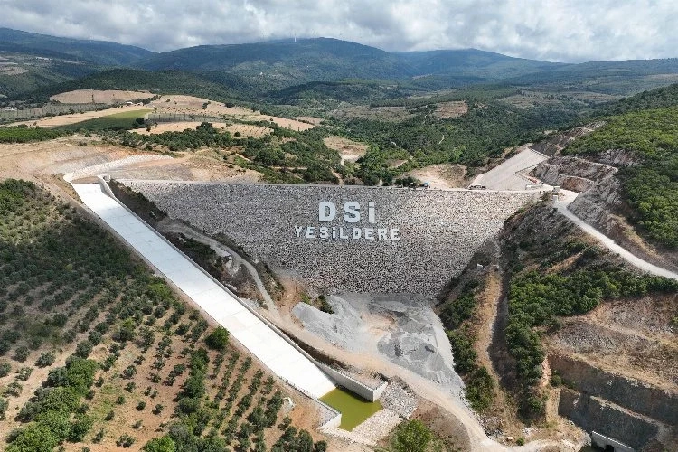 Yeşildere Barajı 39 bin dekar tarım arazisini sulayacak