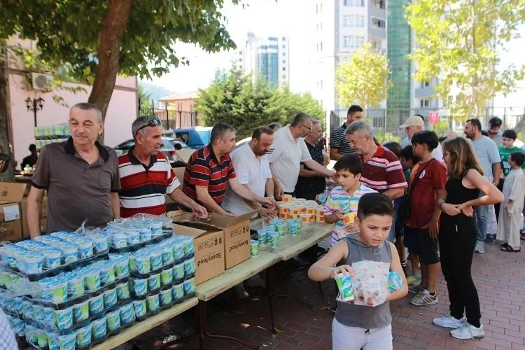 Bursa'nın tarihi mahallesinde anlamlı organizasyon