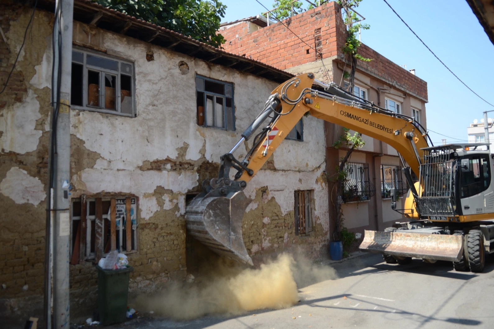 Osmangazi’ye huzur getirecek yıkım