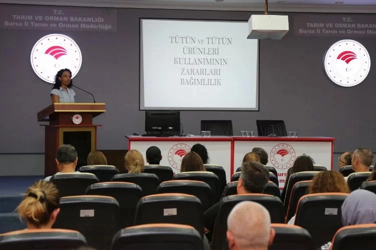 Bursa'da bağımlılık yapıcı maddelerle mücadele semineri düzenlendi