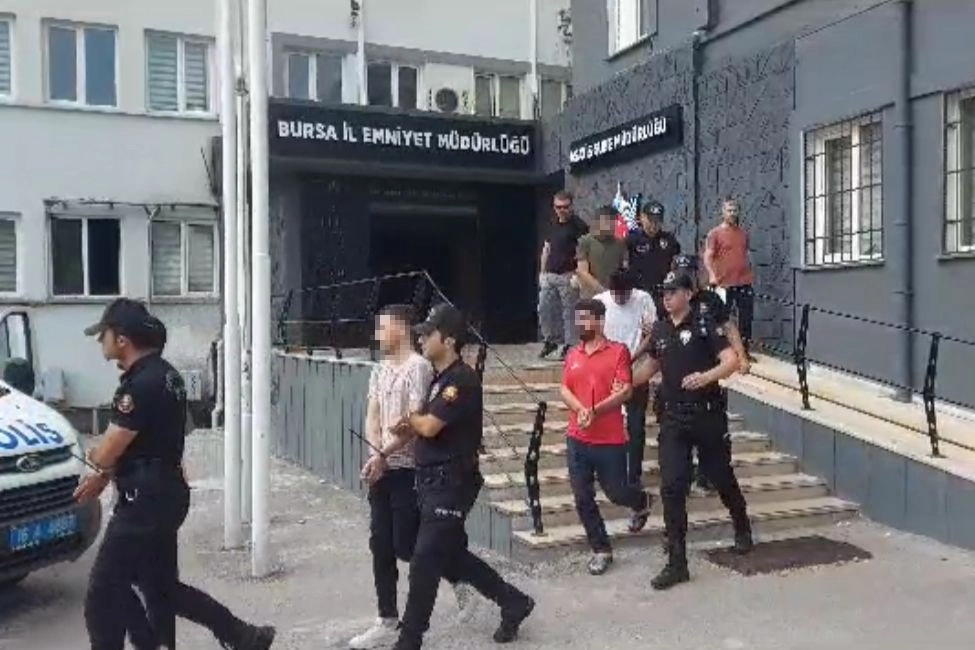 Bursa’da eş zamanlı operasyon! 23 gözaltı