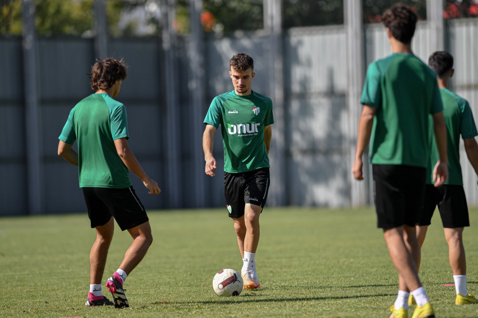 Bursaspor, Nazilli Belediyespor maçı hazırlıklarını tamamlandı