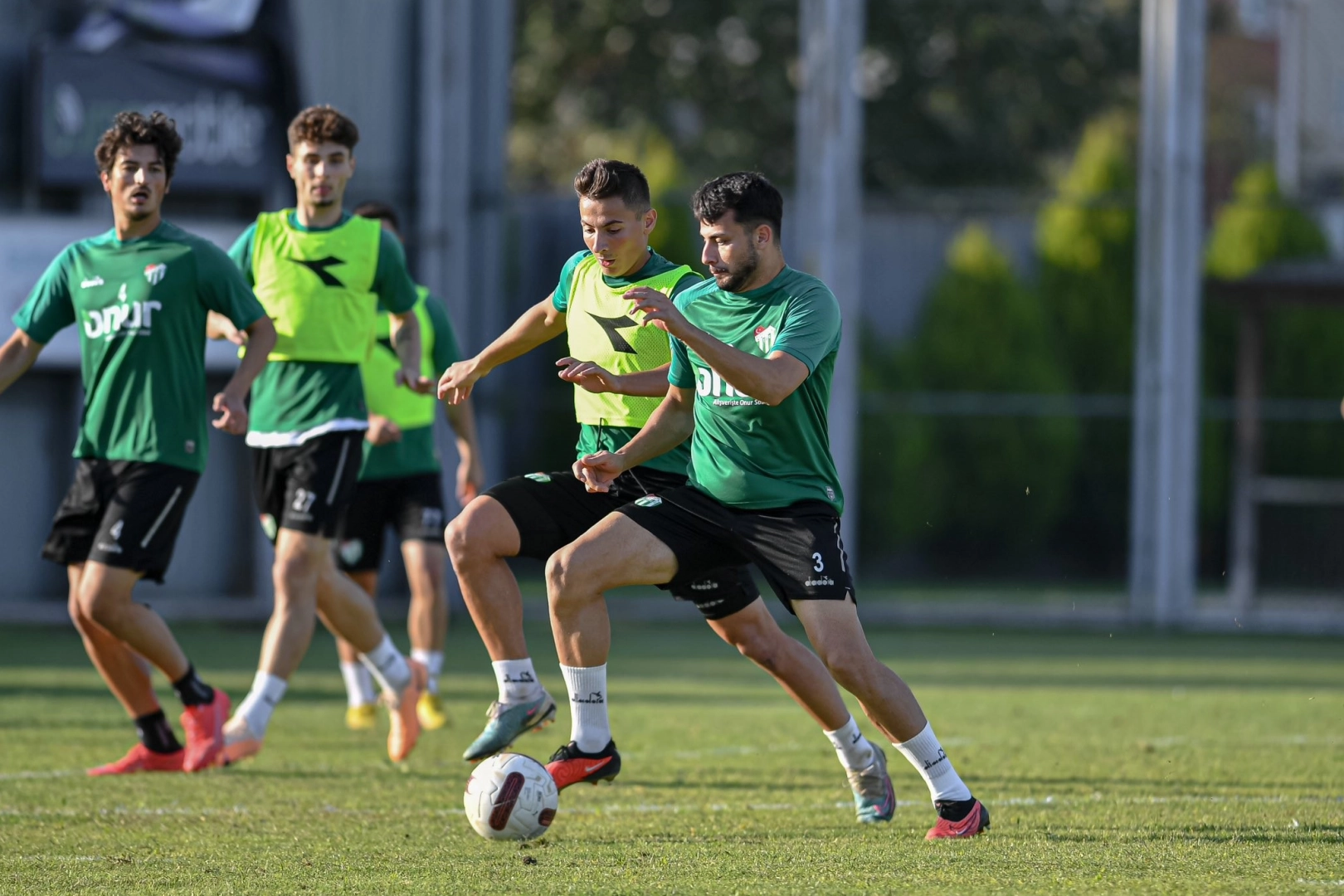 Bursaspor'da Altınordu maçının mesaisi başladı