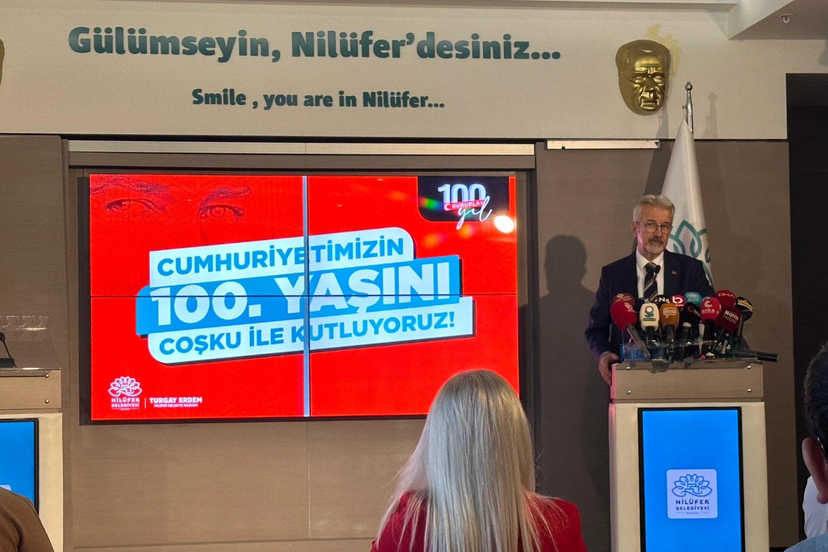 Cumhuriyet’in 100. yılı Nilüfer’de etkinliklerle kutlanacak